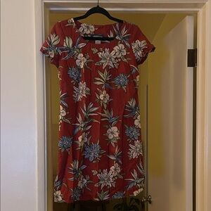 Reyn Spooner Red Floral dress